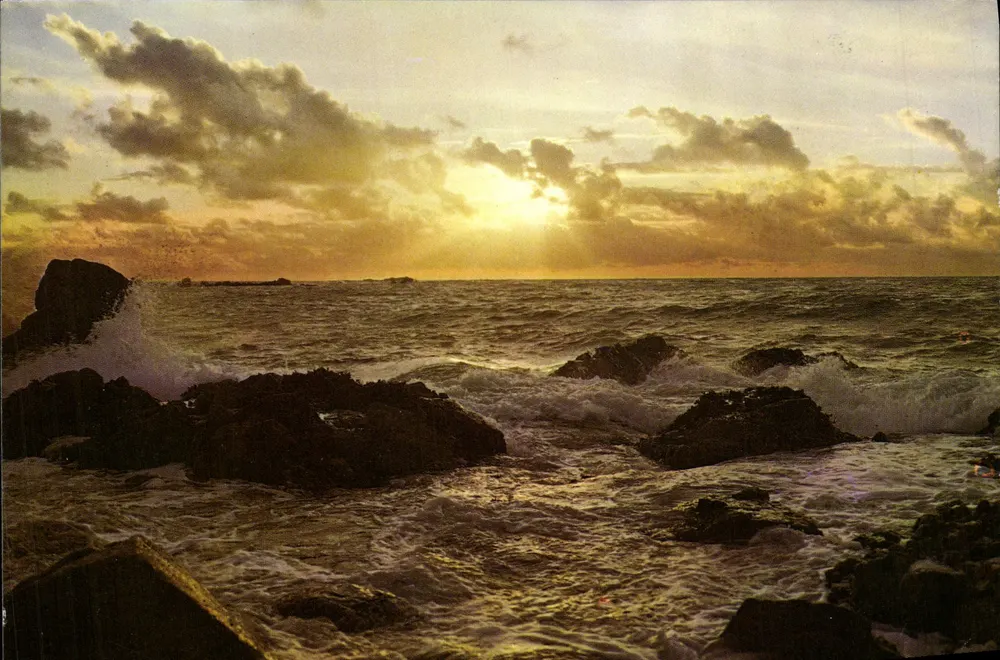 Margens do mar — Efeitos de ondas — Imprensa da França, série 3 BM 00 0026 - Frente