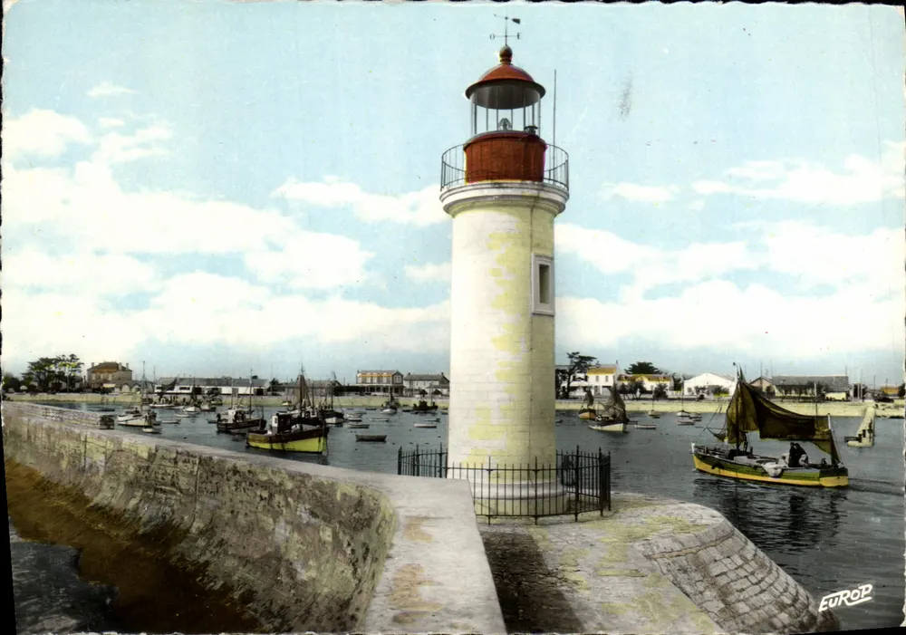 Insel Oleron — Hafen der Cotinière mit Leuchtturm — Édition de l'Europ - Vorderseite