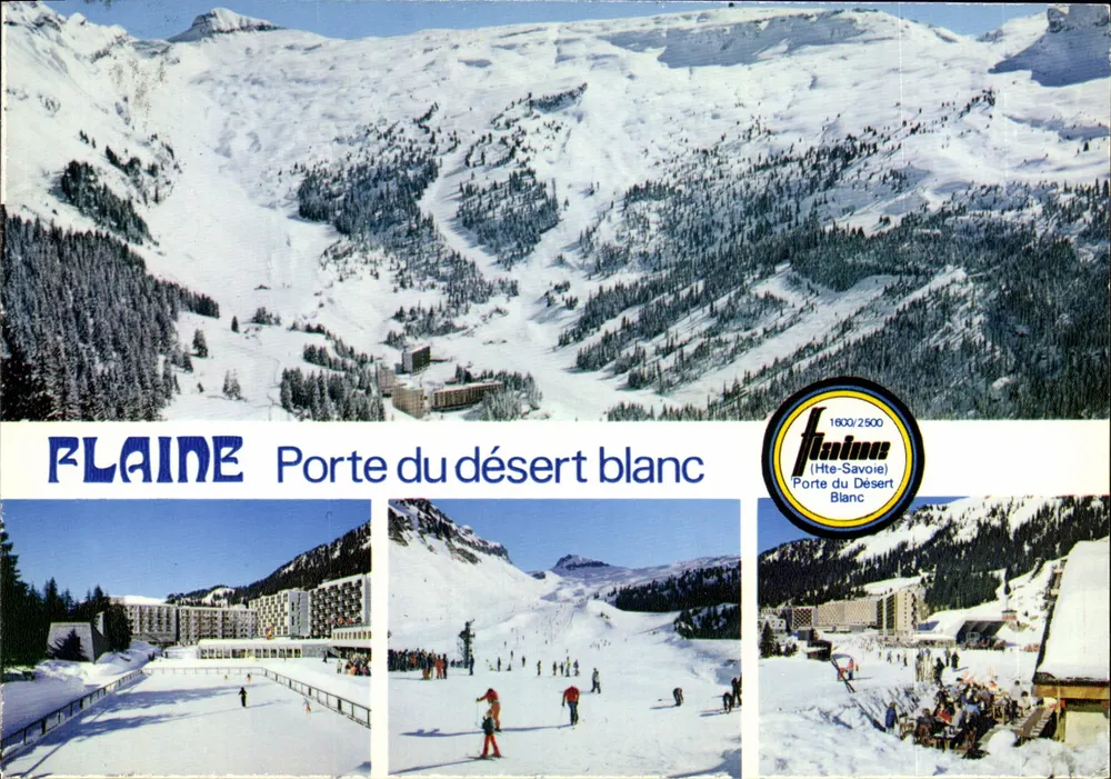 Flaine - Porta do Deserto Branco — editor Flaine, série 1600/2500 - Frente
