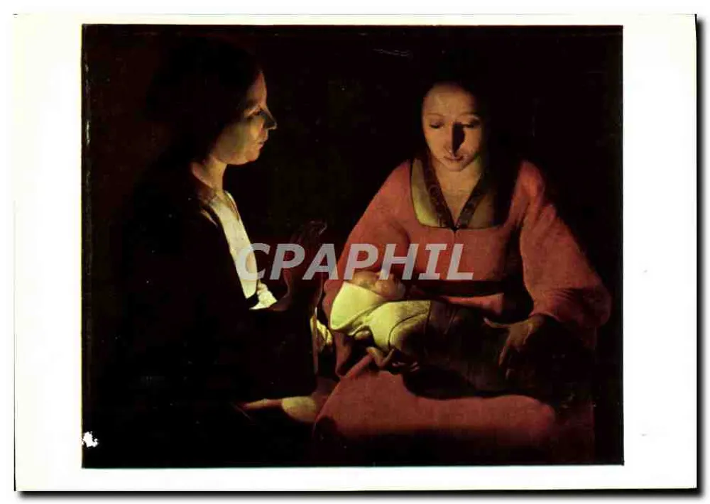 Die Jungfrau mit dem Kind — Georges de La Tour — Editions 'Publicité' Paris - Vorderseite
