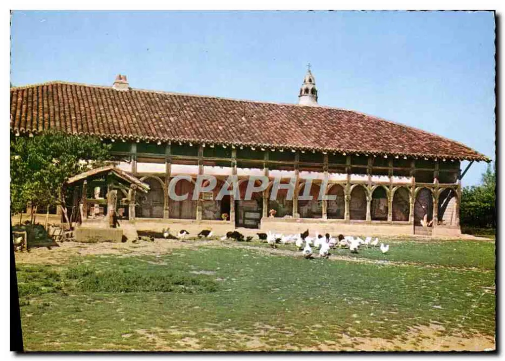 Château de Montmartre — vue du bâtiment principal avec pigeonnier — éditeur COMBIBER IMPRIMEUR MAGNIN (71, S.&L.) - Frente