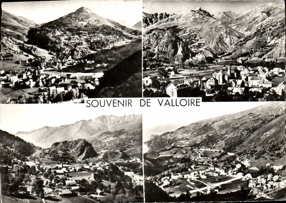 Valloire — Lembrança de Valloire — Edições Fotográficas VALLOIRE-GALIBIER - Frente