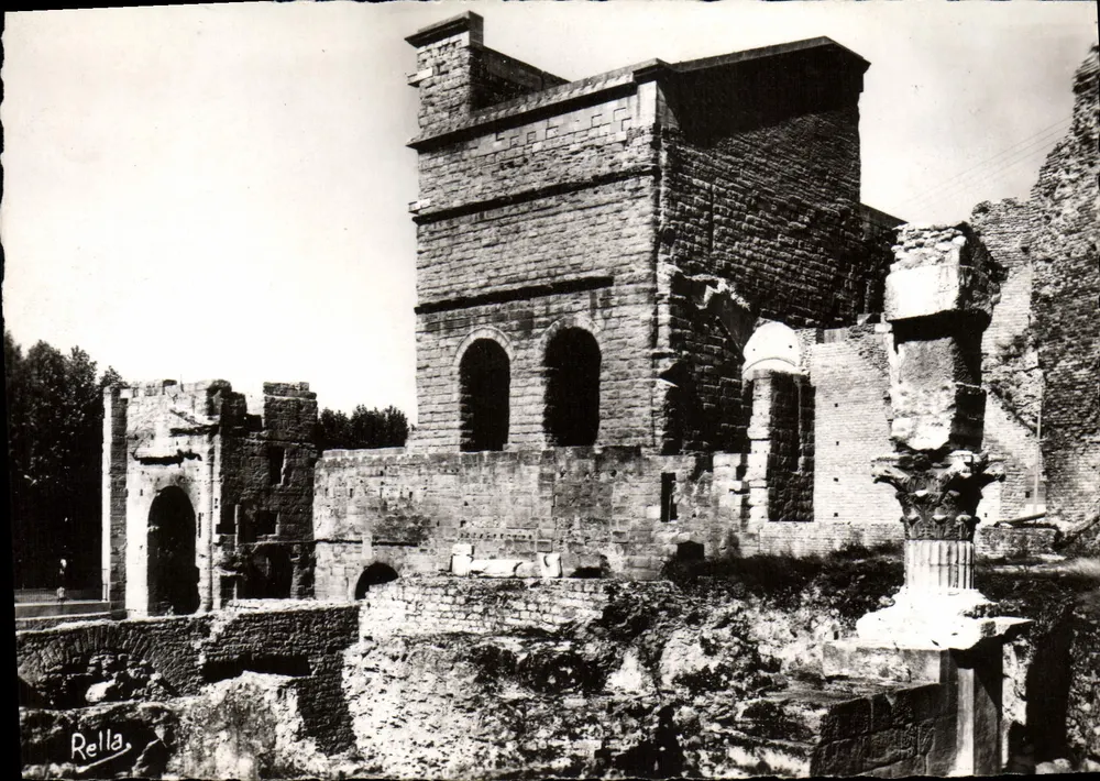Orange — Ruinen des römischen Tempels und des antiken Theaters — Rella, n° 533 - Vorderseite