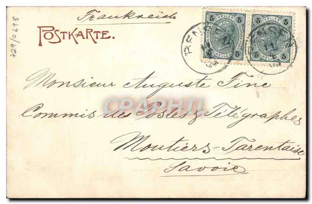 Tetschen von der Schäferwand — vista panorâmica — Verlag v. Alois Borsch, Bodenbach - Verso