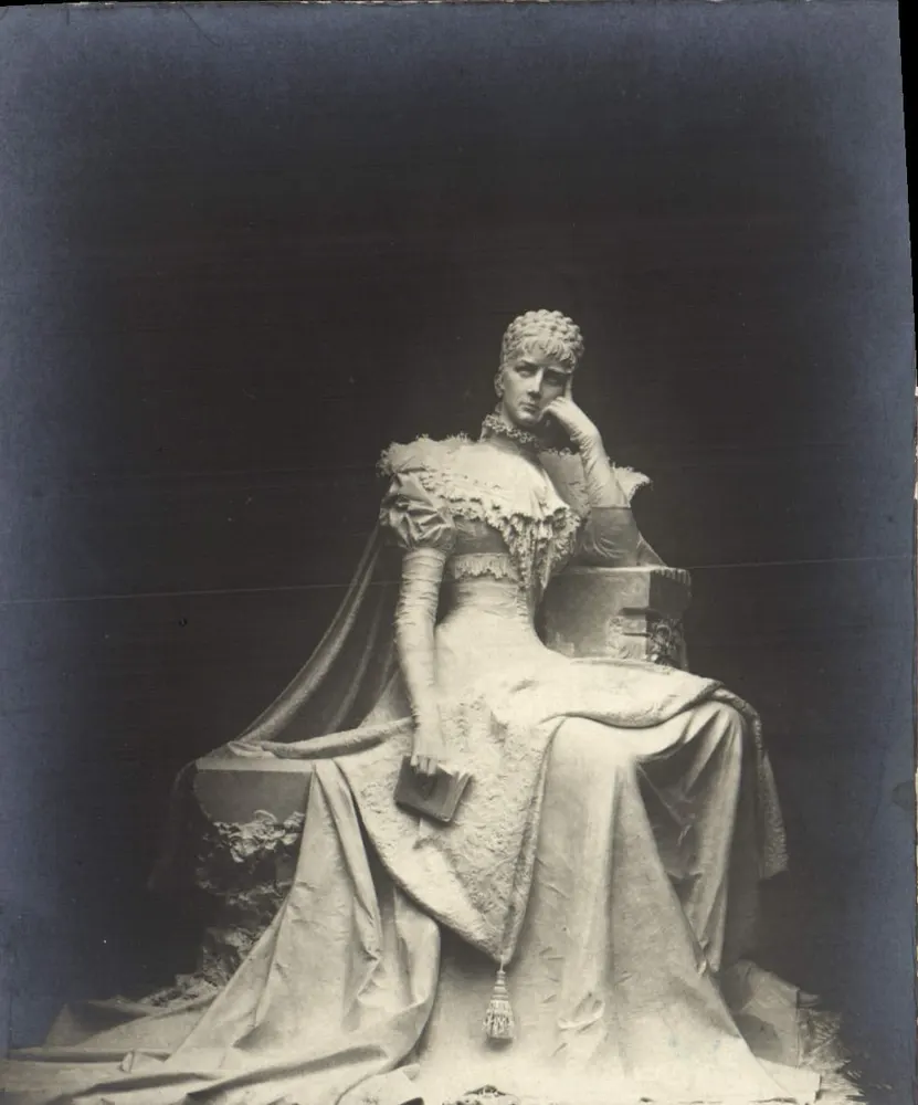 Estátua da rainha Victoria — Hellenic Post — n° 304/695 - Frente