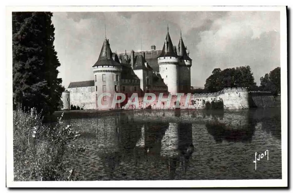 Sully-sur-Loire — O Castelo Feudal (século XIV) e a Sange — Les Éditions d'Art Martel - Frente