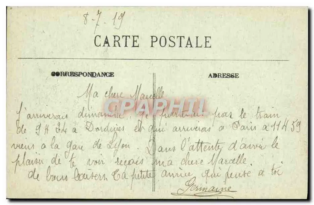Dordives (Loiret) — As Margens do Loing — Edição V.6 - Verso
