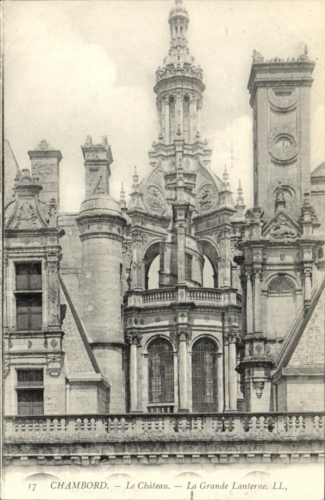 Chambord — Das Schloss — Die Grande Lanterne — LL, n°17 - Vorderseite