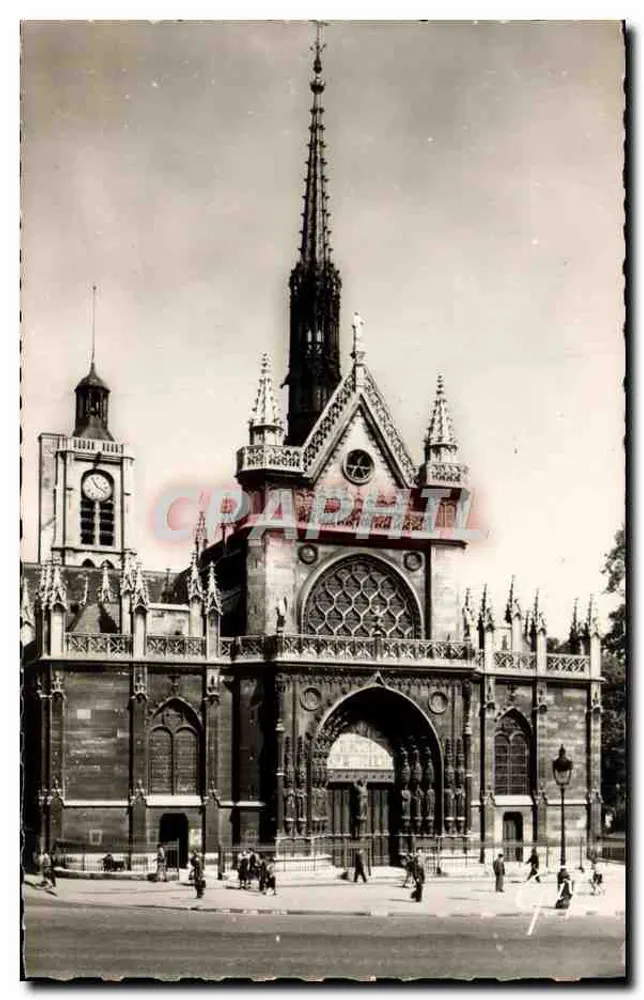 Igreja de Saint-Laurent — Paris — Éd. André Leconte - Frente