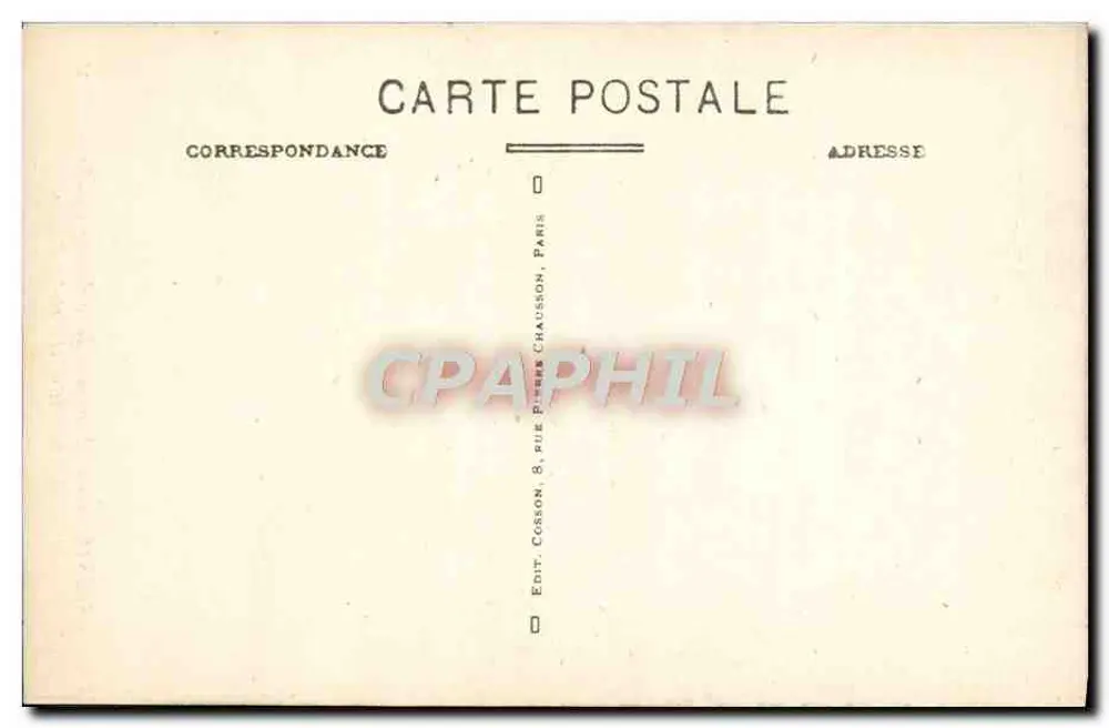 Interior da Santa Capela — Paris (1º arrondissement) — C.M. 1569 - Verso