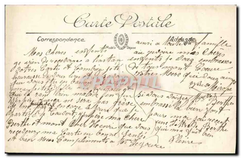 Sens — Mosteiro de Santa Colombe — G. P. - Verso