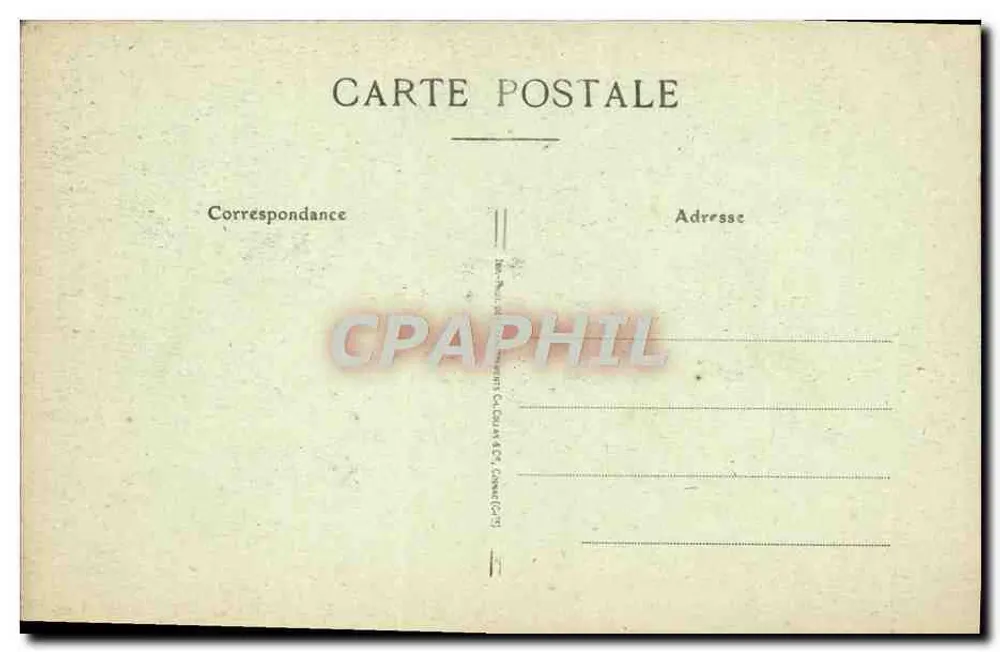 Sens — Hermitage Saint-Fond und das Neue Robinson — Pontain-Rocher, Verlag Sens - Rückseite
