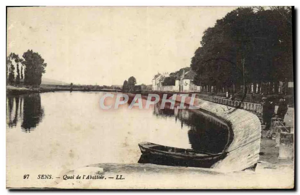 Sens — Quai de l'Abattoir — LL. — N° 97 - Frente