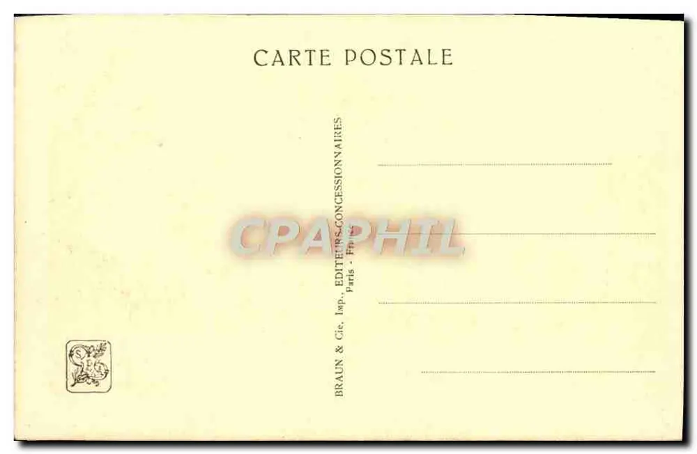 Internationale Kolonialausstellung — Paris 1934 — Der Garten des belgischen Kongo — Pavillon der Verkehr - Rückseite