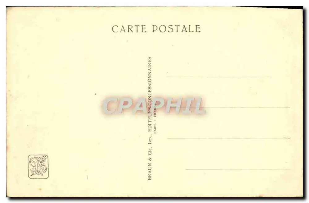 Internationale Kolonialausstellung — Paris 1931 — Der Garten des belgischen Kongo — Pavillon der Verkehrsmittel — H. Lacoste, Architekt S.A.D.G. - Rückseite