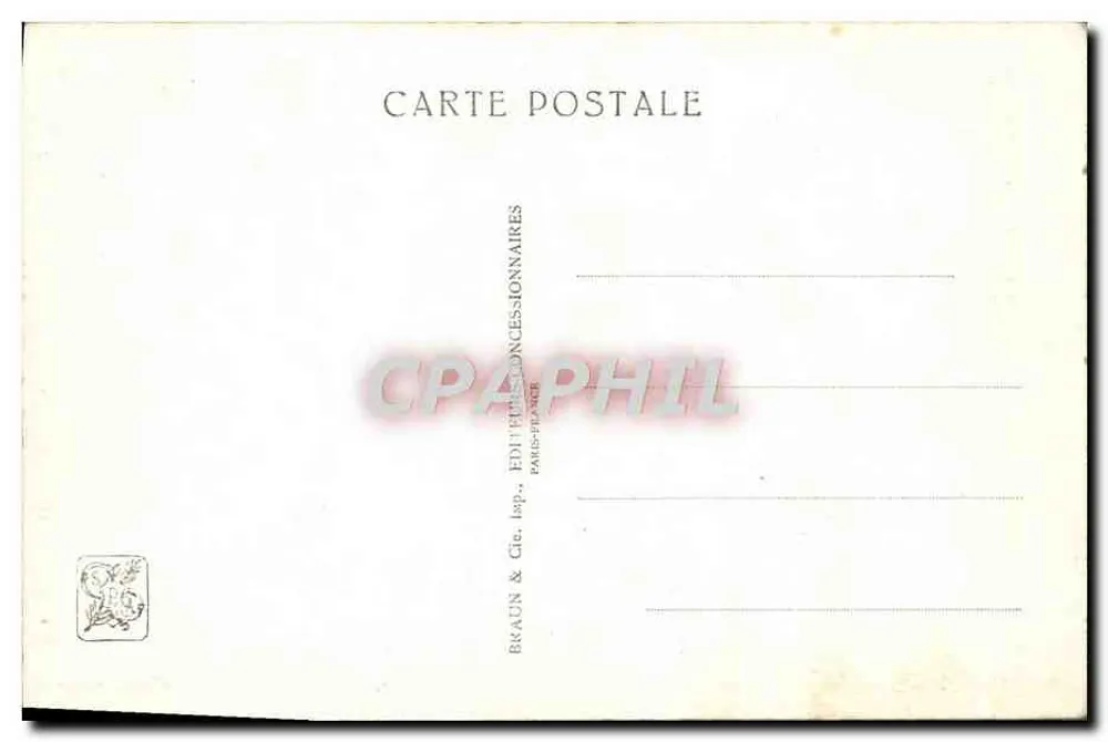 Internationale Kolonialausstellung — Paris 1934 — Die katholischen Missionen — Paul Tournon, Arch. - Rückseite