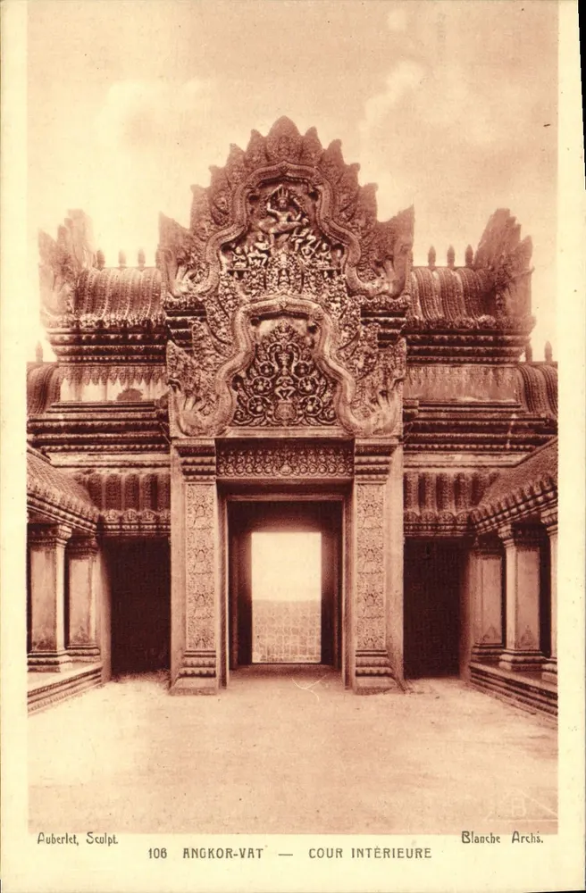 Angkor-Vat — Innenhof — Blanche Archi, n°106 - Vorderseite