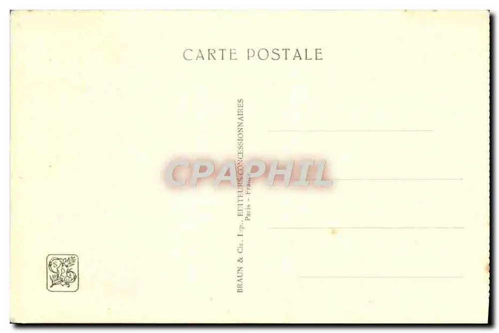 Tempel von Angkor-Vat — Basreliefs — Internationale Kolonialausstellung — Paris 1931 - Rückseite