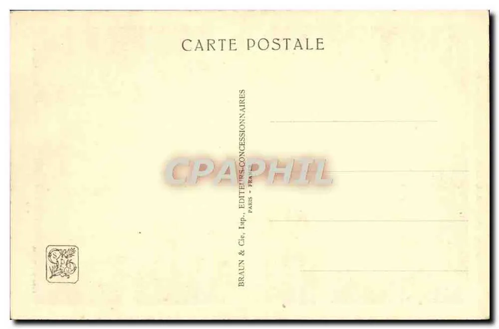 Tempel von Angkor-Vat — Internationale Kolonialausstellung — Paris 1931 — Auberlet, Bildhauer — Nr. 128 - Rückseite