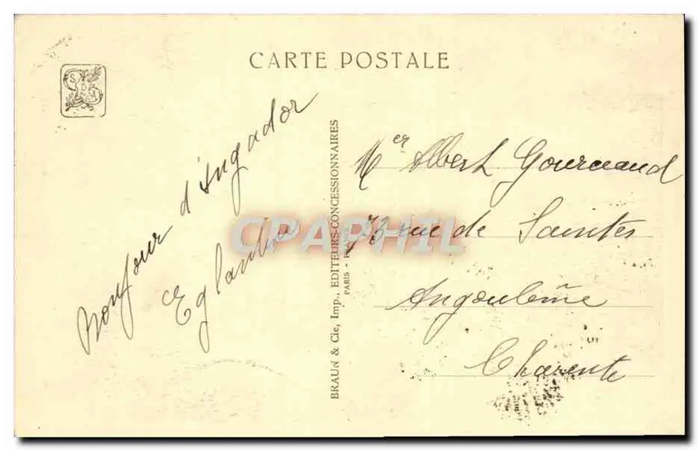 Templo de Angkor — Exposição Colonial Internacional — Paris — Ruberlet Escultores, Blanche Arquitetos - Verso