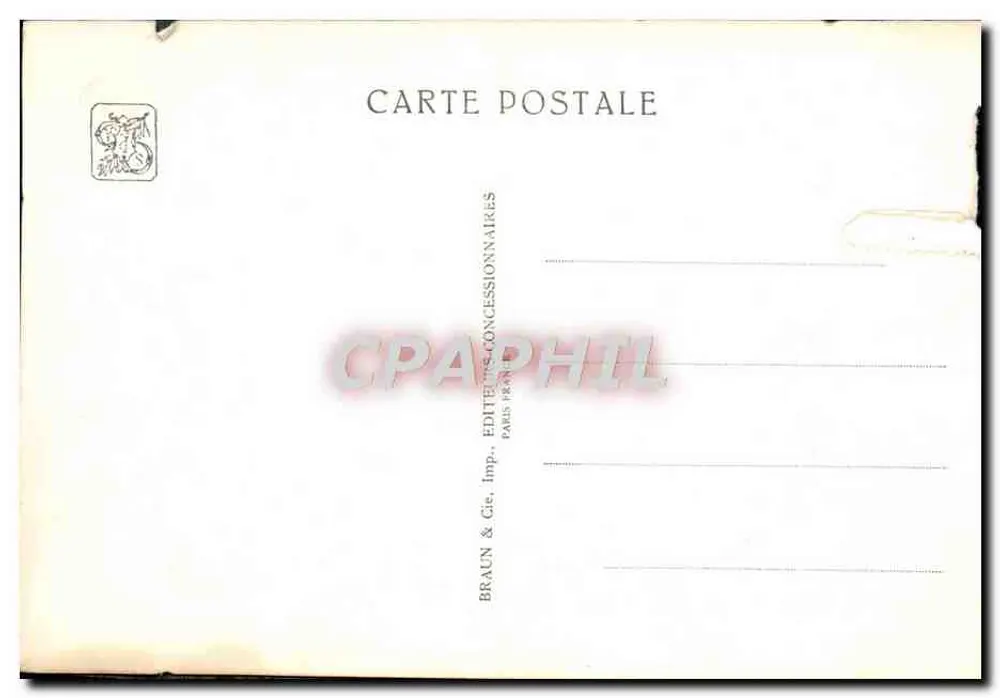 Palast der Martinique — Internationale Kolonialausstellung — Paris 1931 - Rückseite