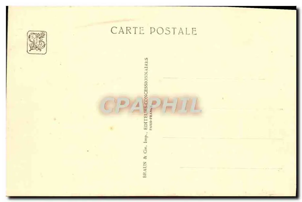 Internationale Kolonialausstellung — Paris 1931 — Übersicht der portugiesischen Abteilung — Raul Lino, Architekt - Rückseite