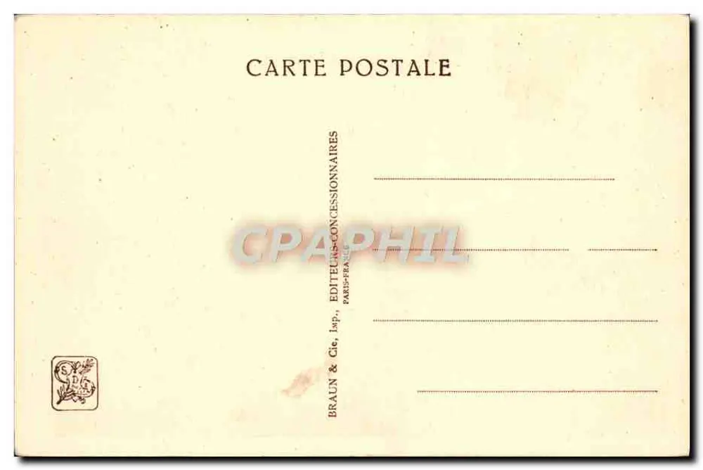 Internationale Kolonialausstellung — Paris 1931 — Die katholischen Missionen — Paul Tournon, Arch. - Rückseite