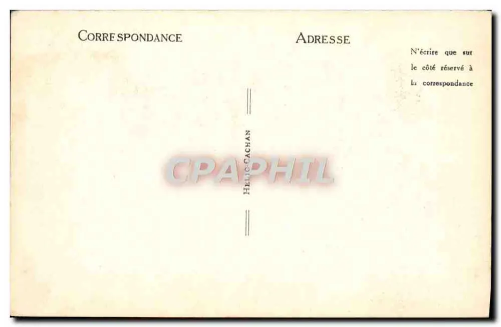 Internationale Kolonialausstellung Paris 1931 — Tabakpavillon, Verkaufsstand — Verlag Hélène Cachan - Rückseite