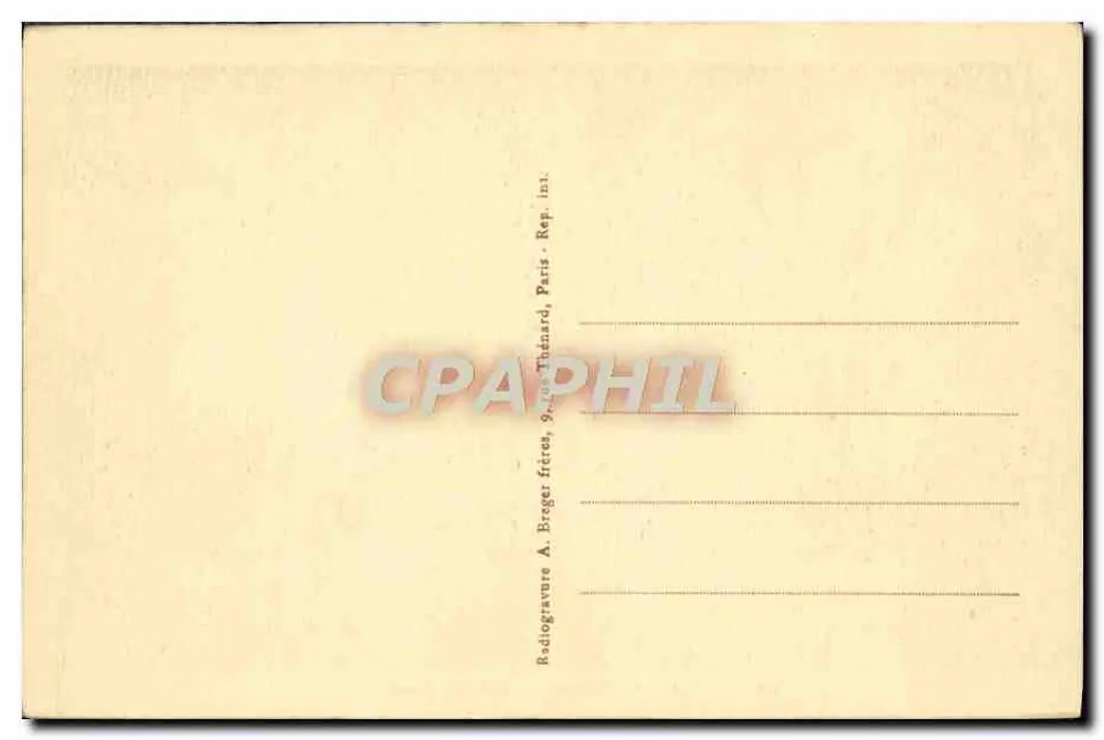 Paris - Kolonialausstellung - Hawaiianer Gasthof - Saufres - Rückseite