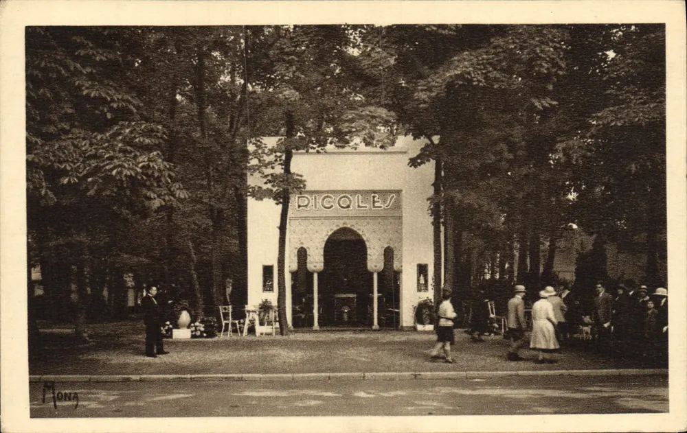 Pavillon Ricqlès — Kolonialausstellung Paris 1931 — Éditions d'Art Montgolfier - Vorderseite