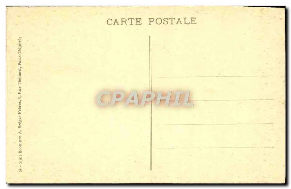 Paris 1925 - Internationale Ausstellung für Dekorative Künste - Vergnügungspark - Die Raupen - Rückseite
