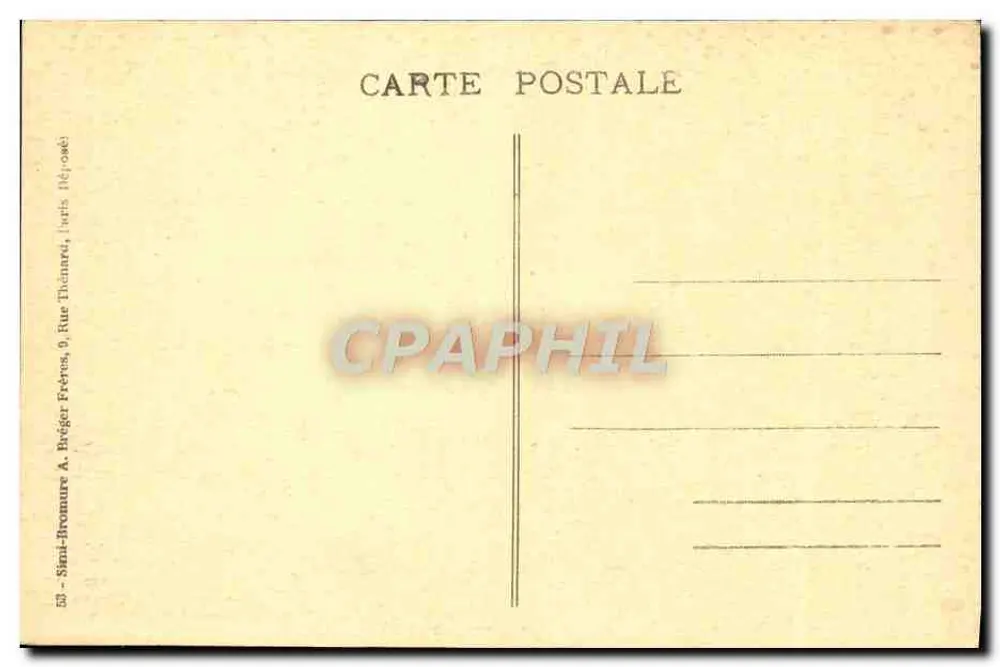 Paris 1925 - Internationale Ausstellung für Dekorative Künste - Vergnügungspark - Le Dodgem (B. Mills) - Rückseite
