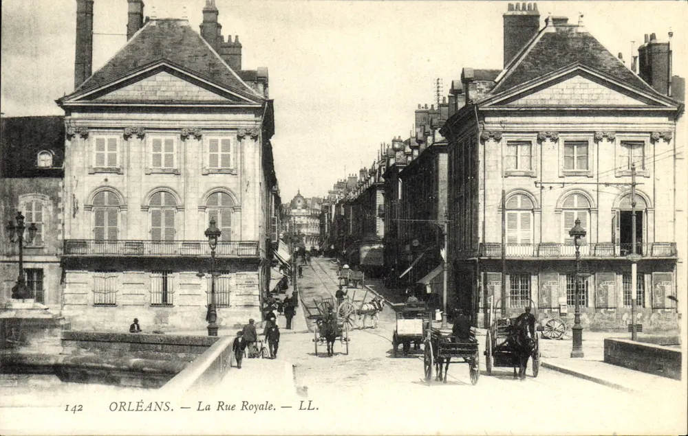 Orléans — La Rue Royale — LL. n°142 - Frente