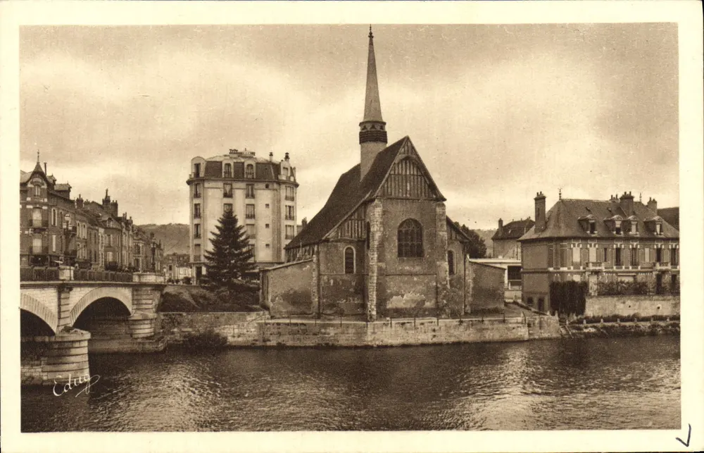 Sens (Yonne) — Igreja de São Maurício — Editor Edag - Frente