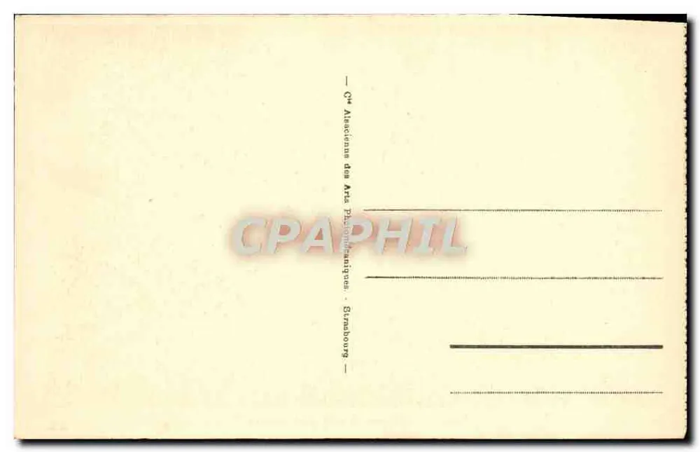 Argel — Mesquita de Sidi-Abderrabaman — Cie Alsacienne des Arts Phonographiques, Strasbourg - Verso