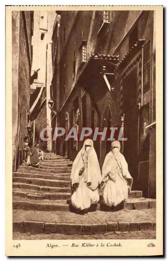 Argel — Rue Kléber na Caoubab — 143 - Frente
