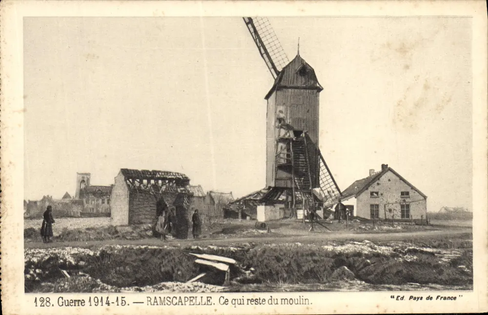 Ramscapelle — Was vom Mühle bleibt — Ed. Pays de France n°128 - Vorderseite