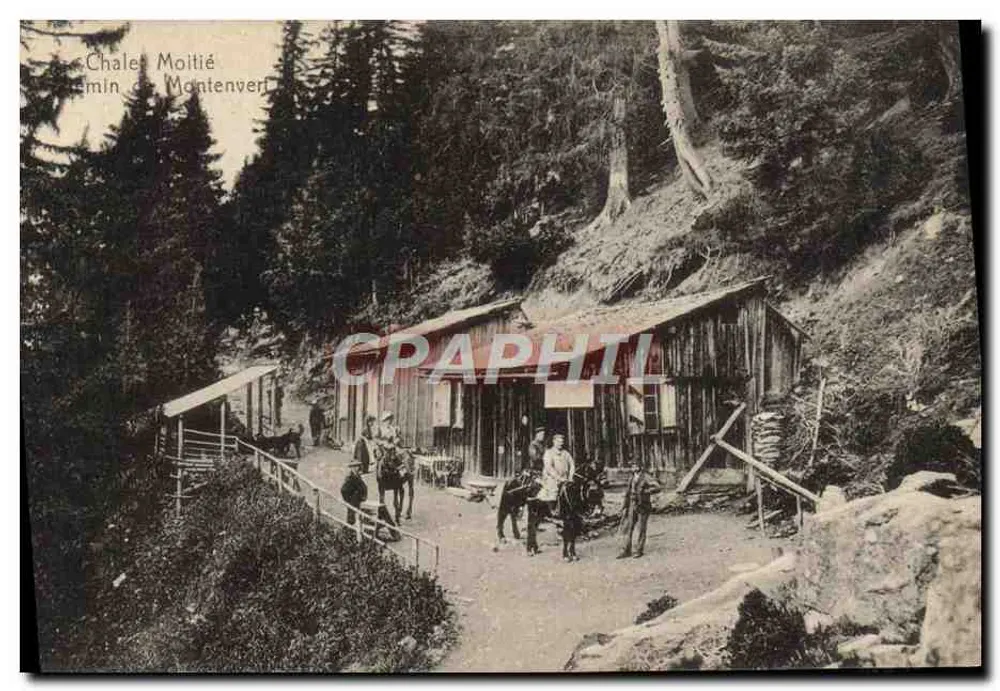 Chalet Moitié — caminho de Montenveri — editor não identificado, n° de série R0891 - Frente