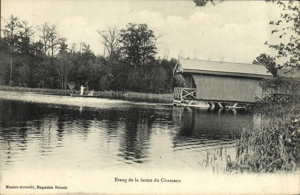 Laghetto della fattoria del Chameau — Munier-Arnould, Magasins Réunis - Recto
