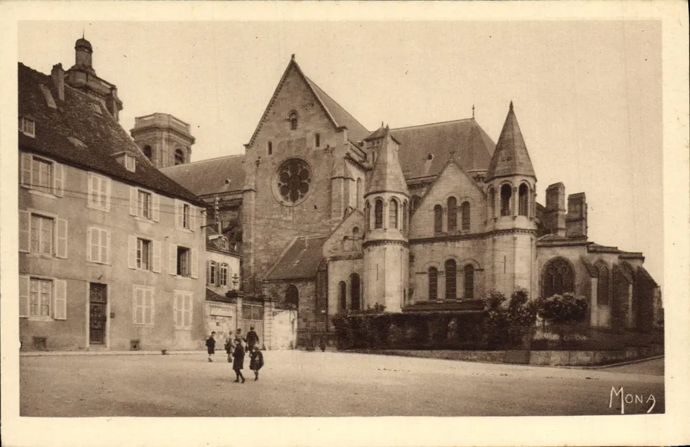 Apsis der Kathedrale Saint-Mammès in Langres — Ende des 11. und Anfang des 12. Jahrhunderts — Éditions MONA - Vorderseite