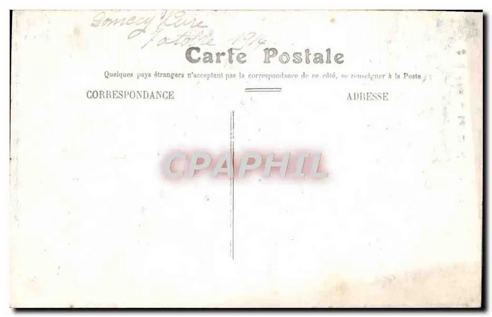 Reims — Die Kathedrale: Nordportal — unbekannter Verlag, Seriennummer 8 - Rückseite
