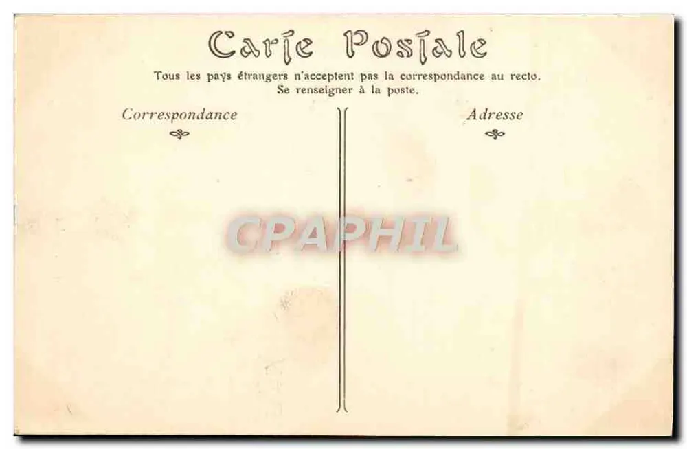 Orléans — O Hotel das Postas — ND Phot - Verso