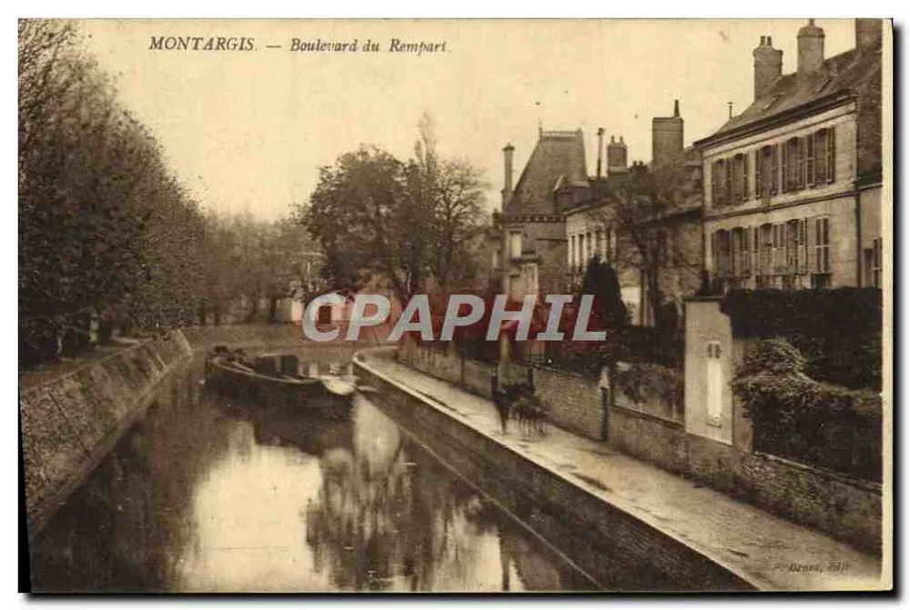 Montargis — Boulevard du Rempart — Brass, editora - Frente