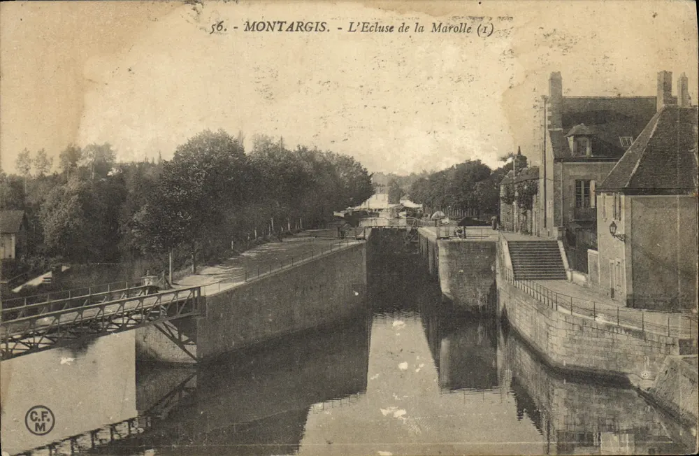Montargis - A Cachoeira da Marolle (1) — C.F.M. n°56 - Frente