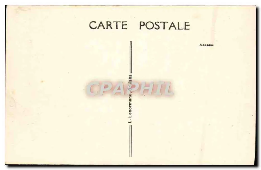 Châtillon-sur-Loire (Loiret) — Die Loire und der Kanal — L. Ragu - Rückseite