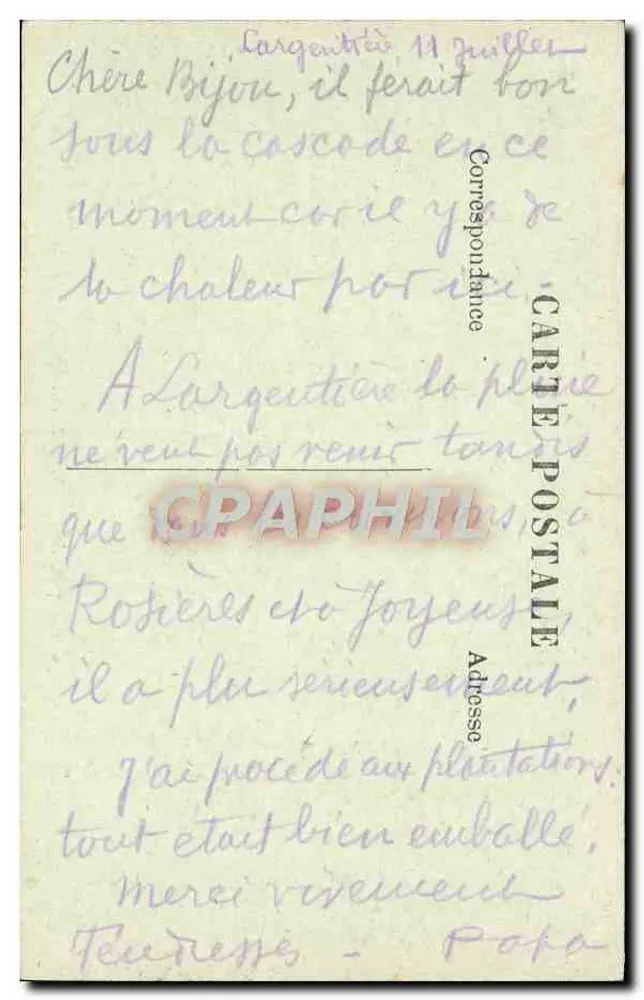 Pittoreske locaties van de ARDÈCHE — Prachtige waterval — Brunel, foto. Alais - Achterkant