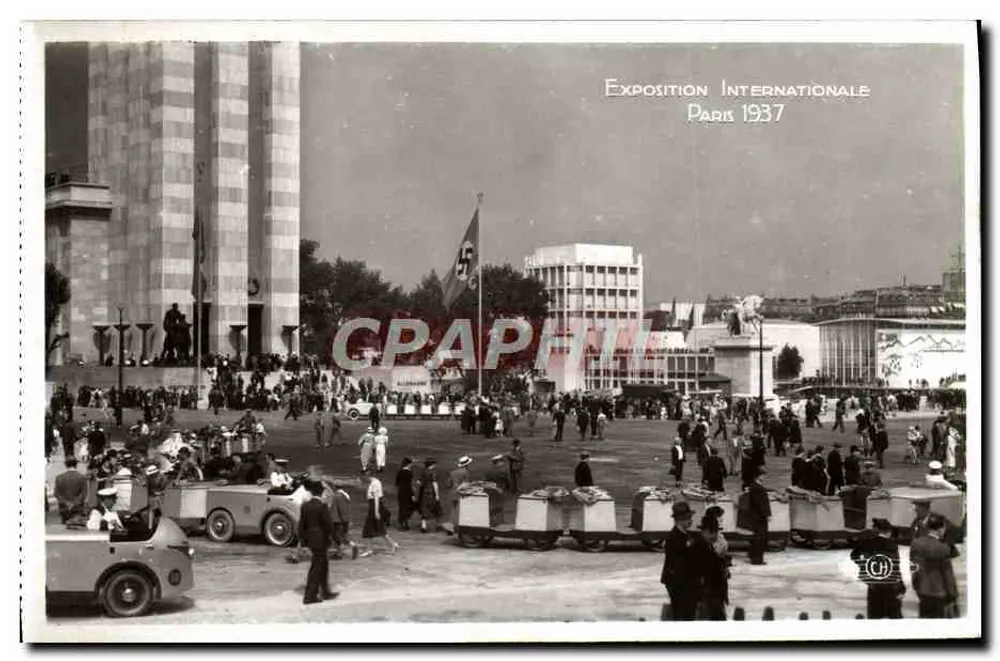 Internationale Ausstellung Paris 1937 — Allgemeiner Blick — H. Chipault, Boulogne-Belgène, Frankreich - Vorderseite