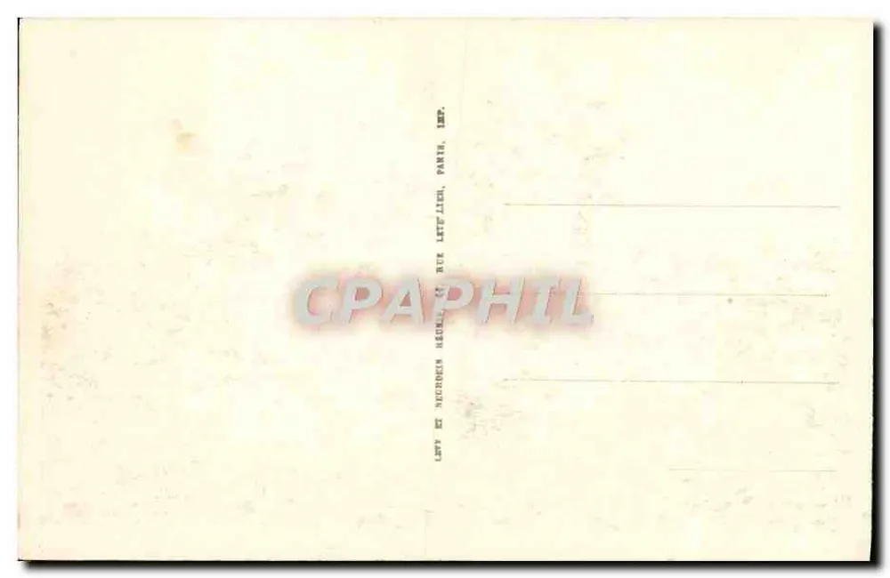 Pierrefonds — O Castelo — Lado Norte — I.L. - Verso