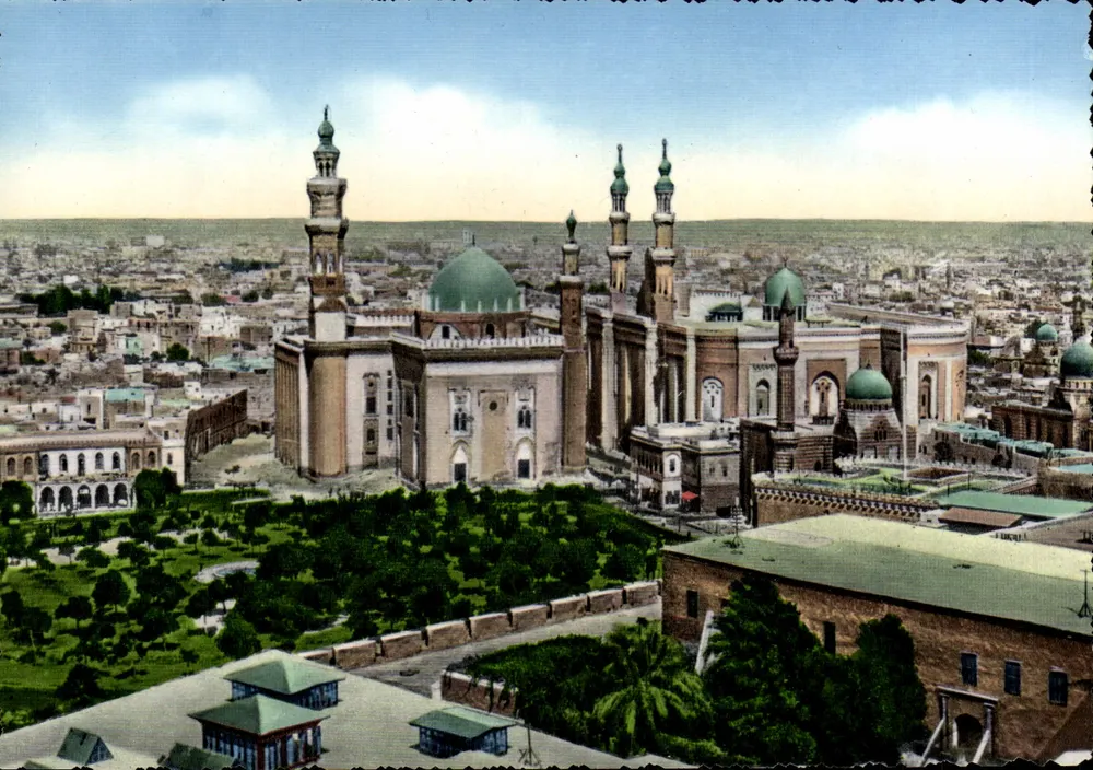 Cairo - Moskee Rifai - Sultan Hassan en El Riffai - Voorkant