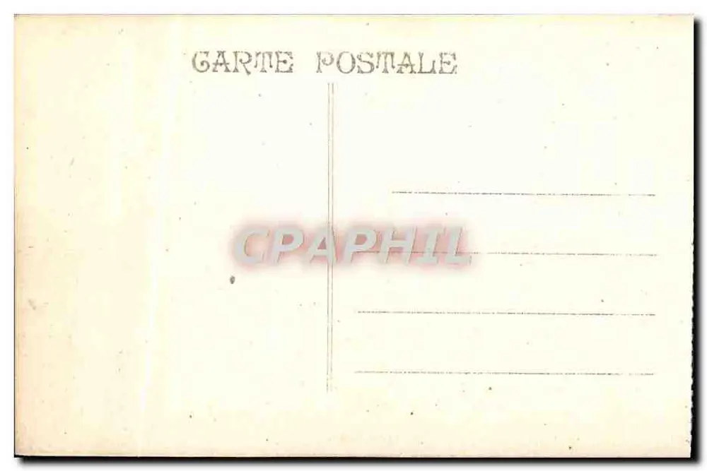 Marselha - Exposição Colonial 1922 - Porta de Annam - Verso